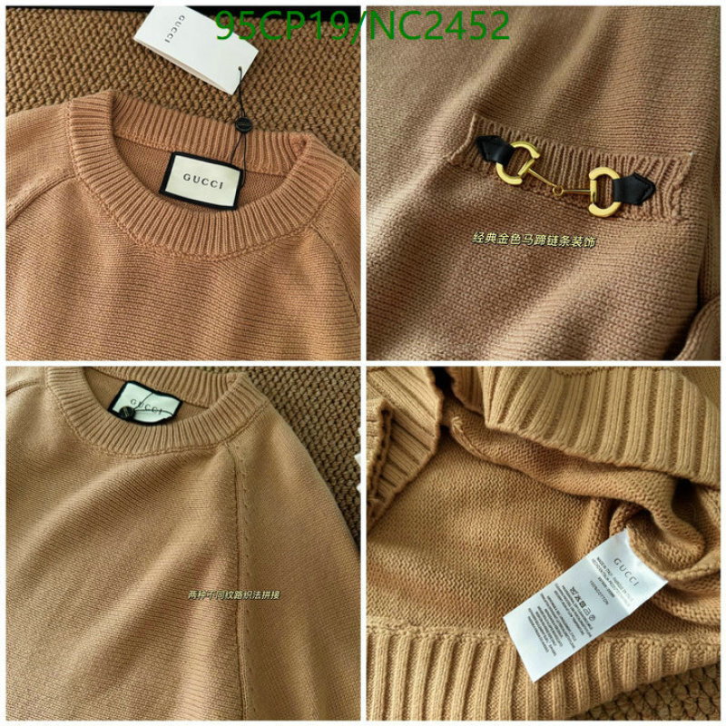 Gucci-Clothing Code: NC2452 $: 95USD