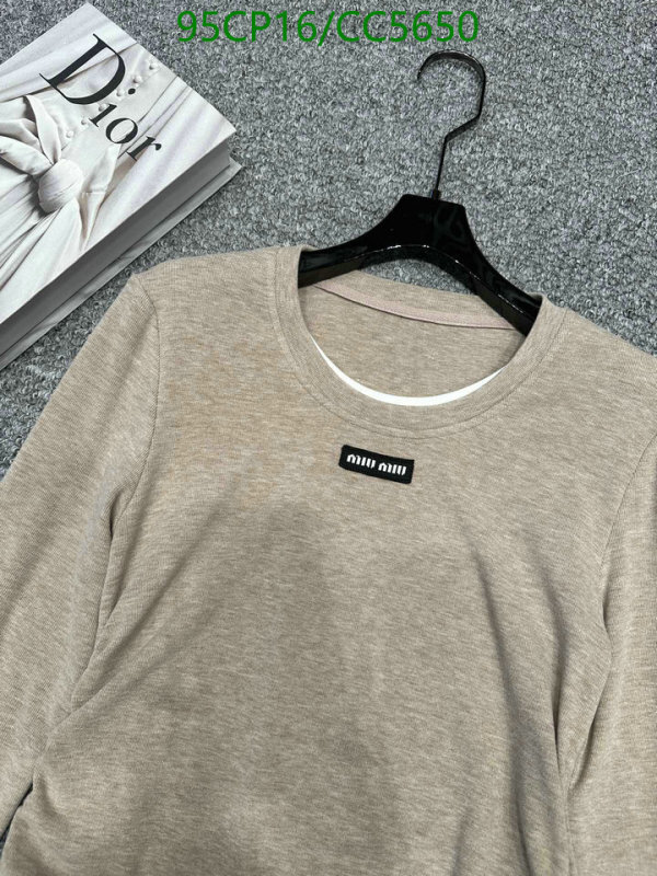 MIUMIU-Clothing Code: CC5650 $: 95USD