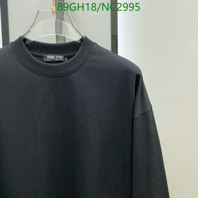 MIUMIU-Clothing Code: NC2995 $: 89USD