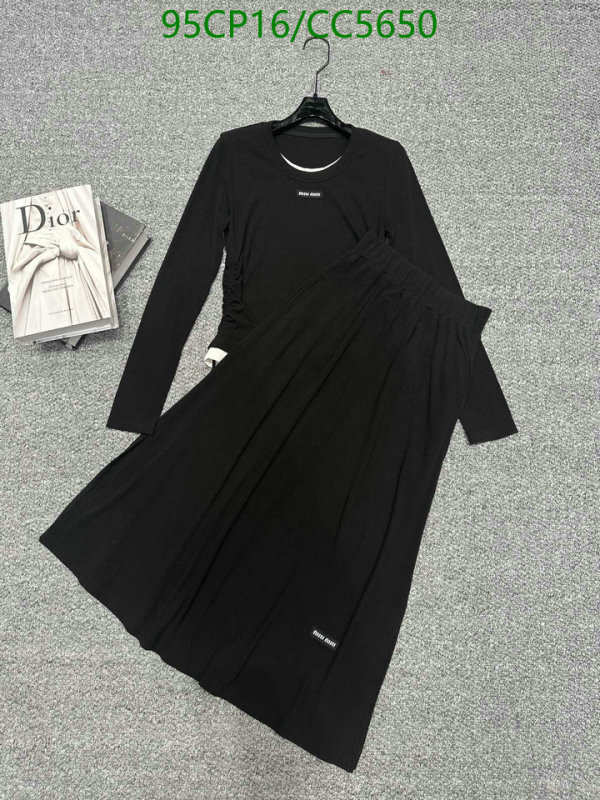 MIUMIU-Clothing Code: CC5650 $: 95USD