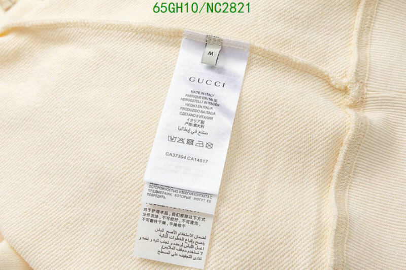 Gucci-Clothing Code: NC2821 $: 65USD
