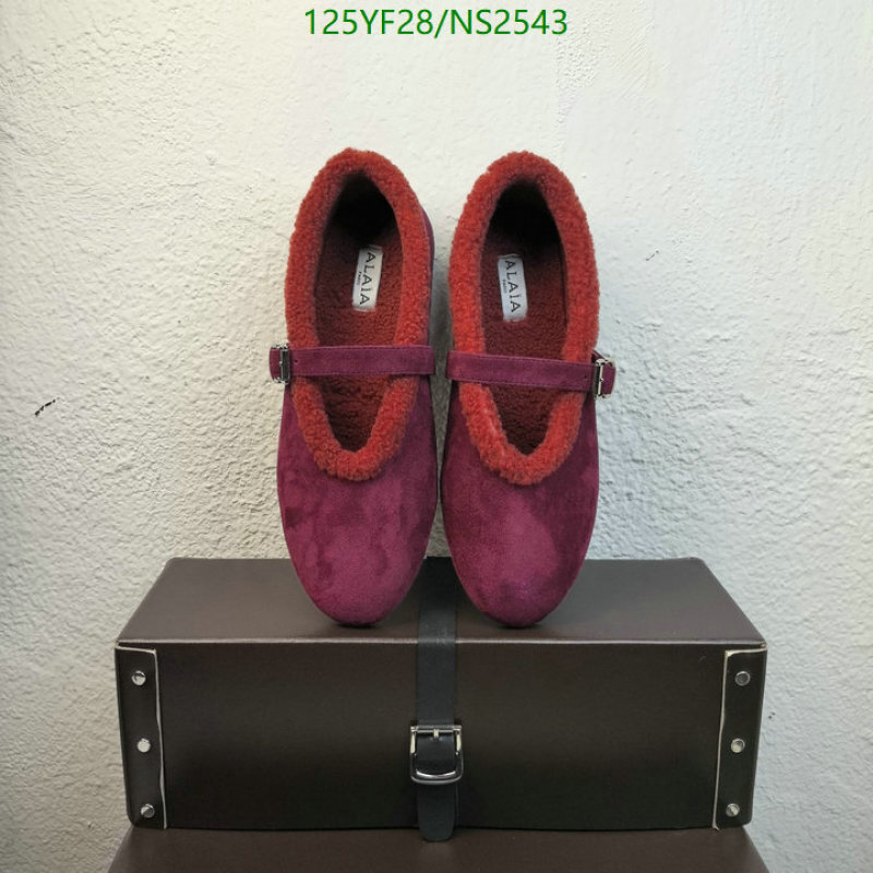 ALAIA-Women Shoes Code: NS2543 $: 125USD
