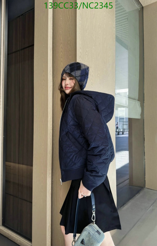 Prada-Down jacket Women Code: NC2345 $: 139USD