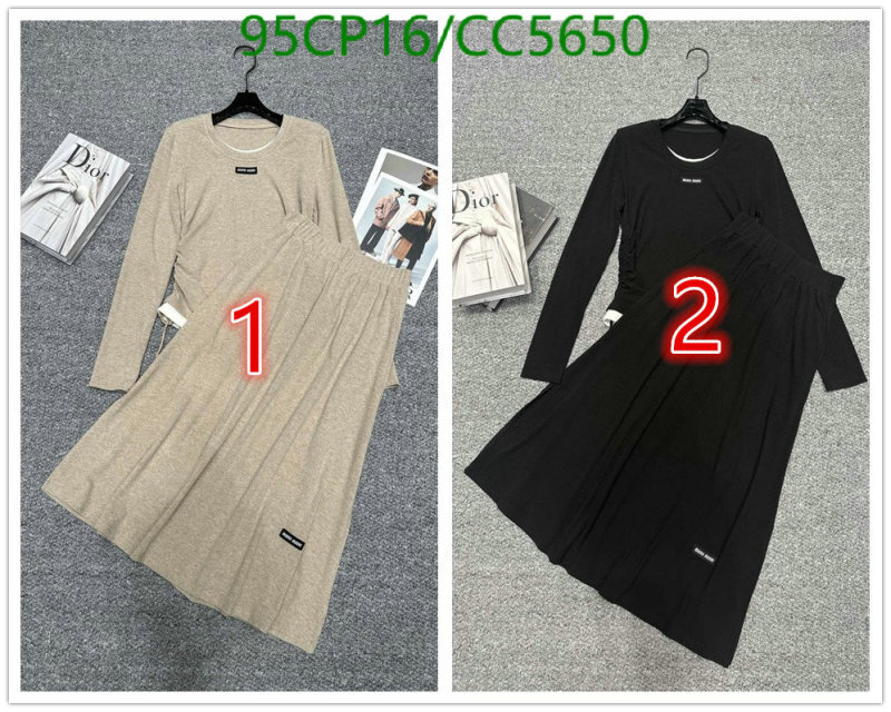 MIUMIU-Clothing Code: CC5650 $: 95USD
