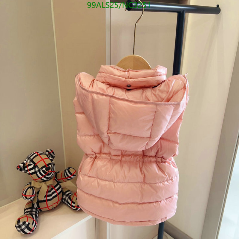 Down Jacket-Kids Clothing Code: NC3251 $: 99USD