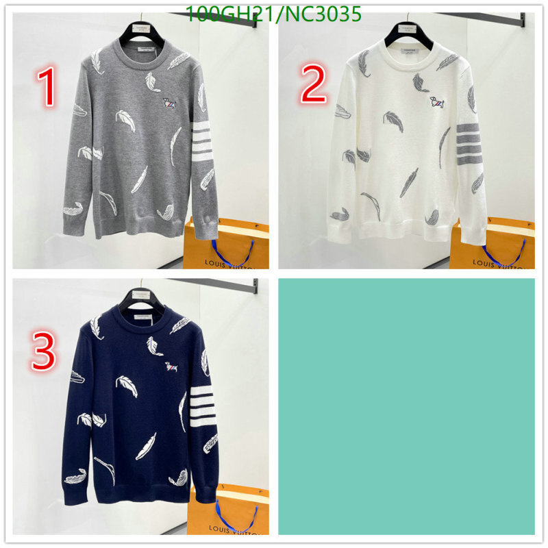 Thom Browne-Clothing Code: NC3035 $: 100USD