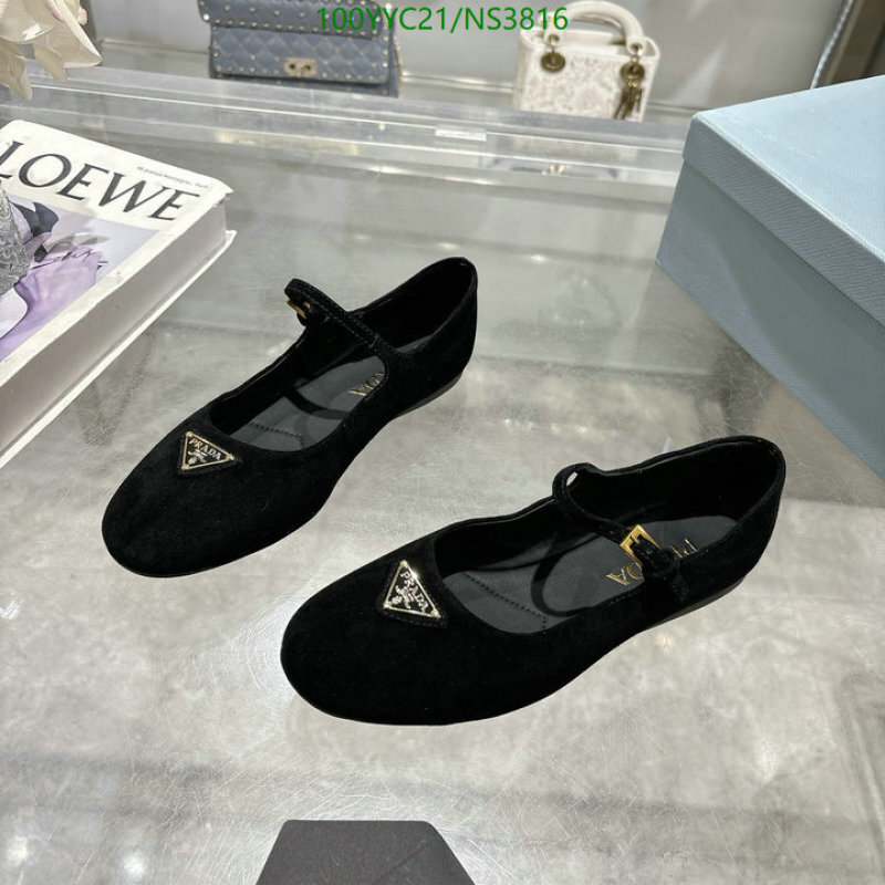 Prada-Women Shoes Code: NS3816 $: 100USD