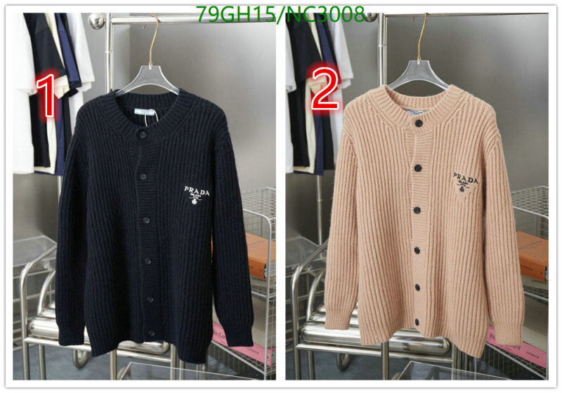 Prada-Clothing Code: NC3008 $: 79USD