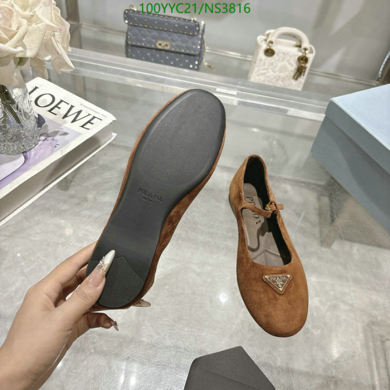 Prada-Women Shoes Code: NS3816 $: 100USD