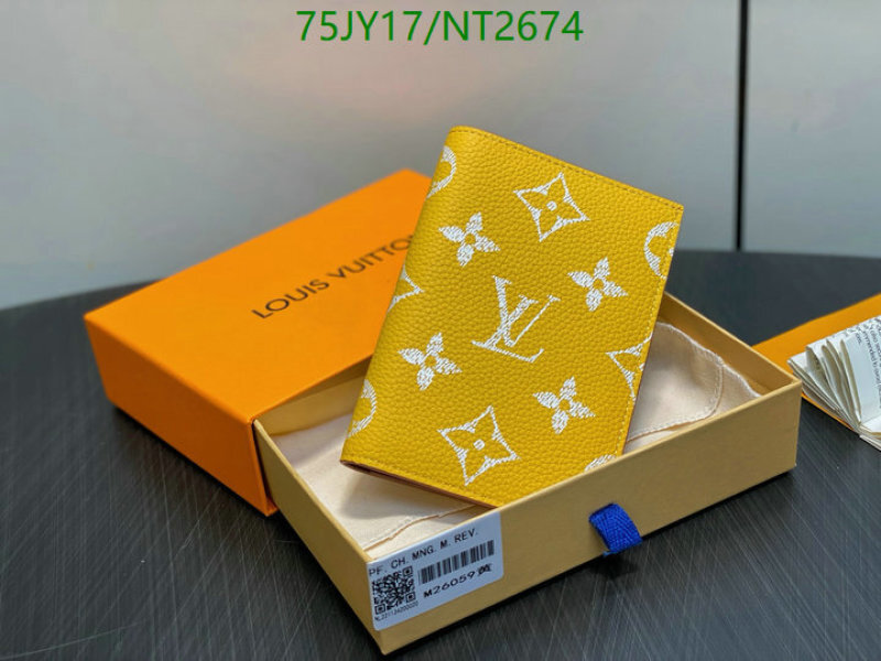 LV-Wallet Mirror Quality Code: NT2674 $: 75USD