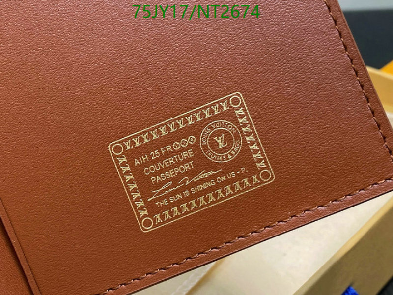 LV-Wallet Mirror Quality Code: NT2674 $: 75USD