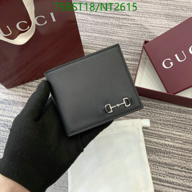 Gucci-Wallet Mirror Quality Code: NT2615 $: 75USD