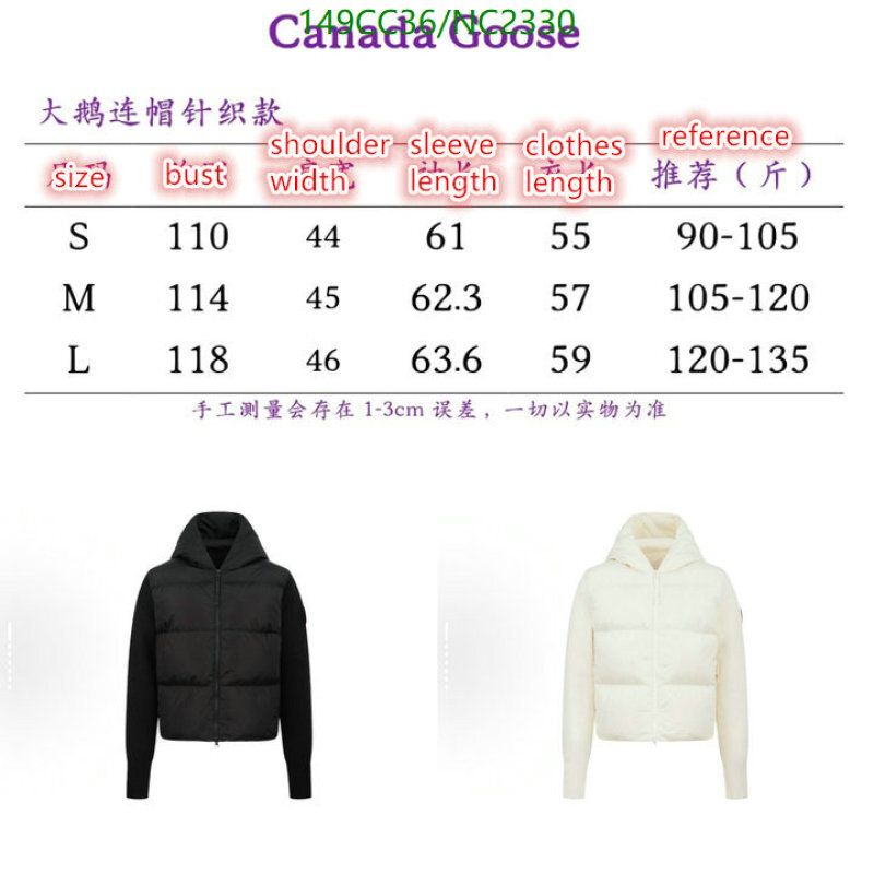 Canada Goose-Down jacket Women Code: NC2330 $: 149USD