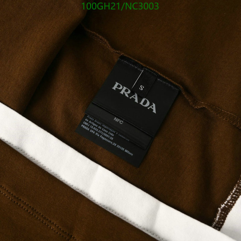 Prada-Clothing Code: NC3003 $: 100USD