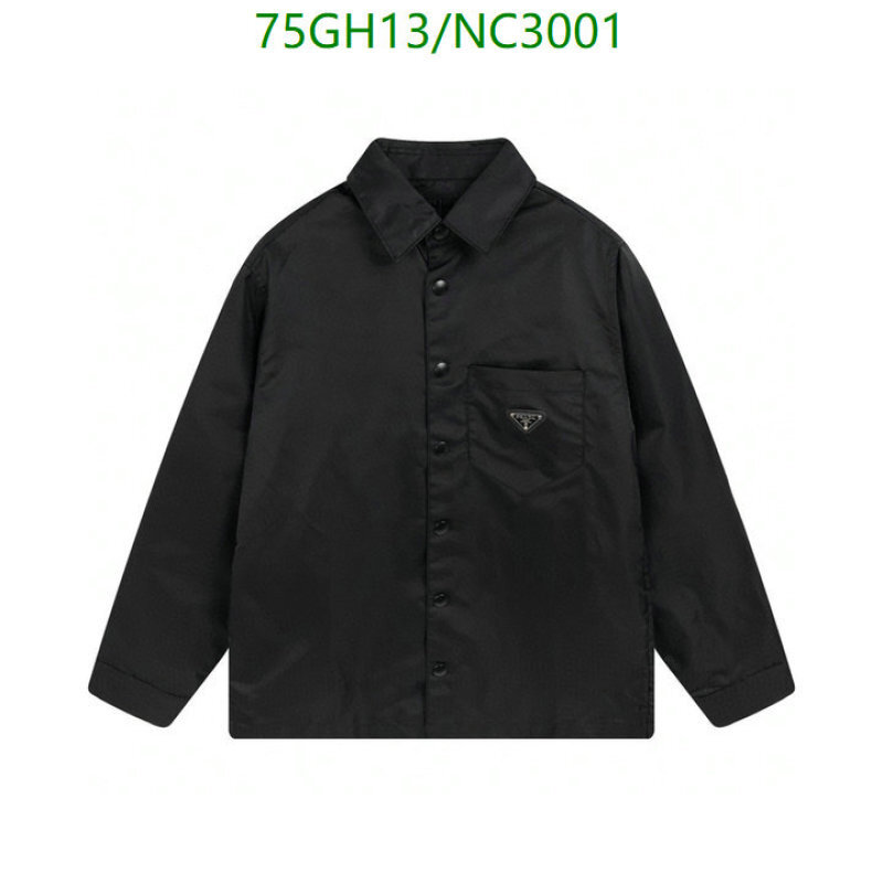 Prada-Clothing Code: NC3001 $: 75USD