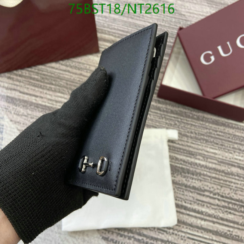 Gucci-Wallet Mirror Quality Code: NT2616 $: 75USD
