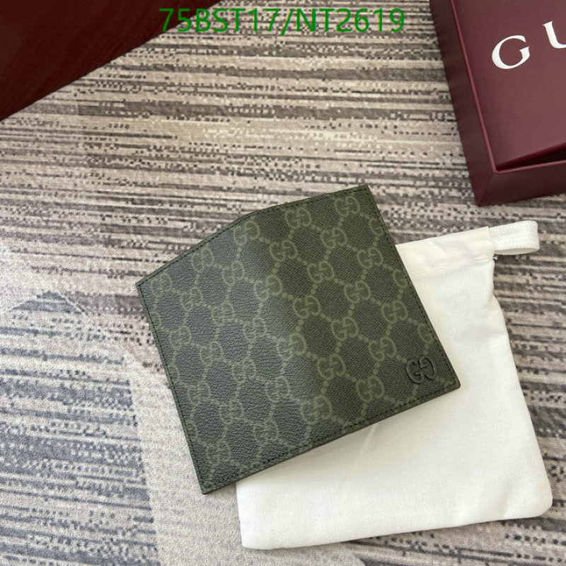Gucci-Wallet Mirror Quality Code: NT2619 $: 75USD
