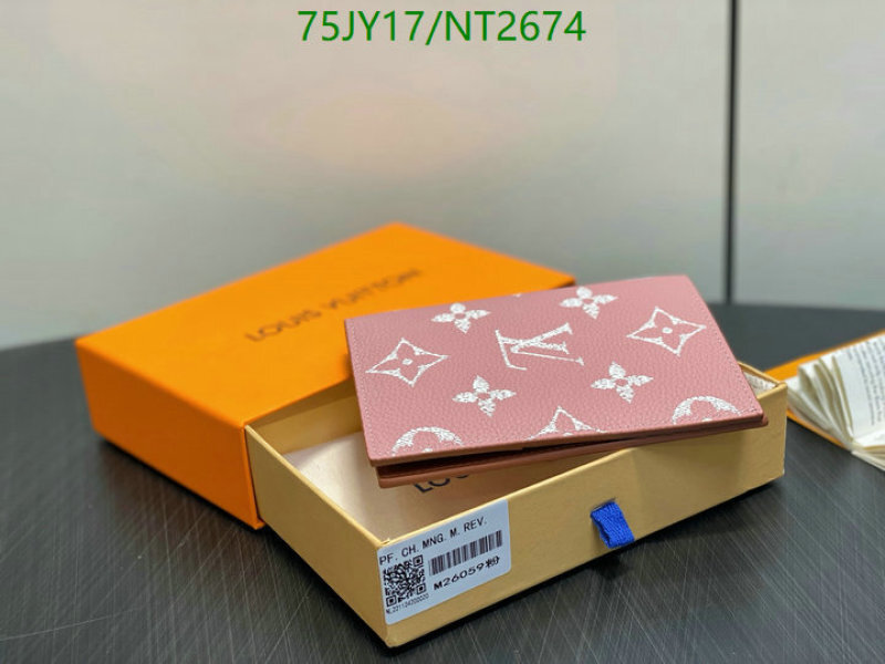 LV-Wallet Mirror Quality Code: NT2674 $: 75USD