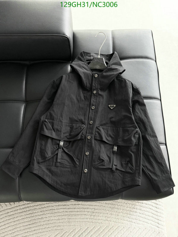 Prada-Clothing Code: NC3006 $: 129USD