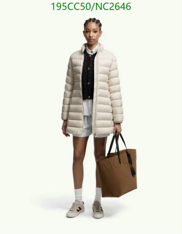 Moncler-Down jacket Women Code: NC2646 $: 195USD