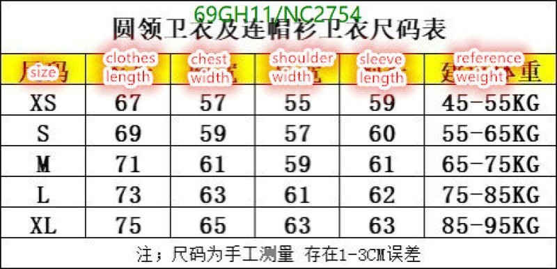 Balenciaga-Clothing Code: NC2754 $: 69USD