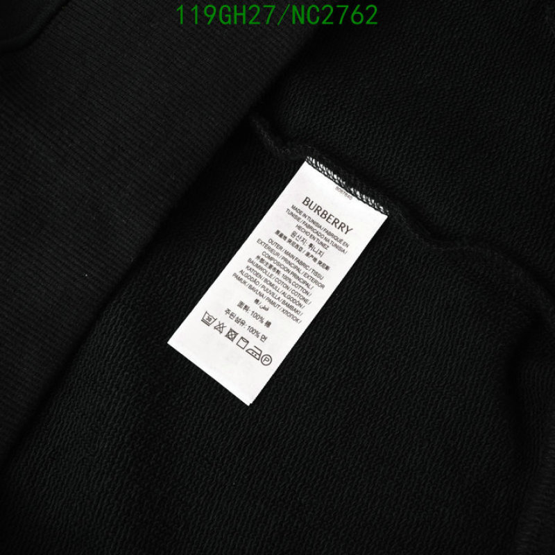Burberry-Clothing Code: NC2762 $: 119USD