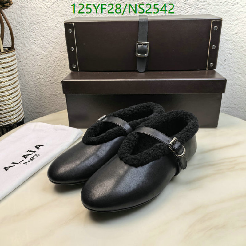 ALAIA-Women Shoes Code: NS2542 $: 125USD
