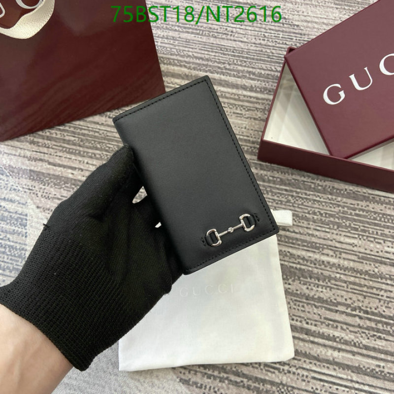 Gucci-Wallet Mirror Quality Code: NT2616 $: 75USD