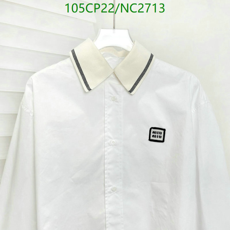 MIUMIU-Clothing Code: NC2713 $: 105USD