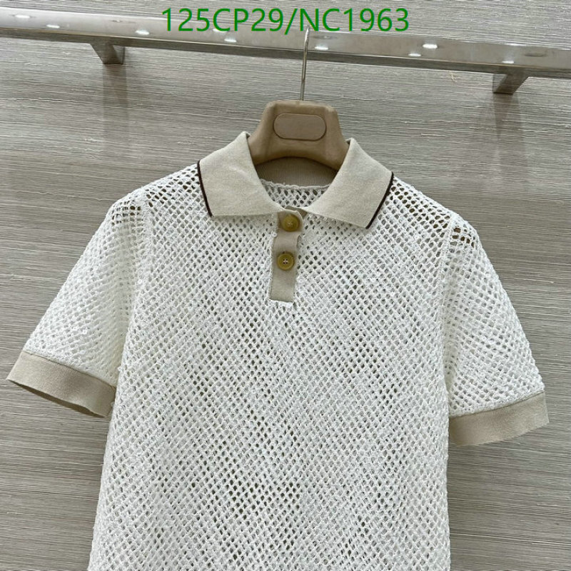 Brunello Cucinelli-Clothing Code: NC1963 $: 125USD