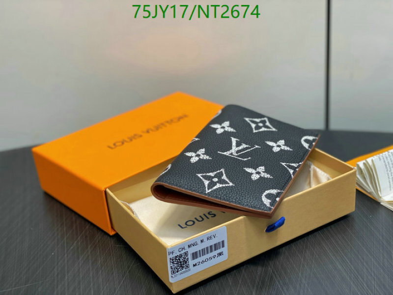 LV-Wallet Mirror Quality Code: NT2674 $: 75USD