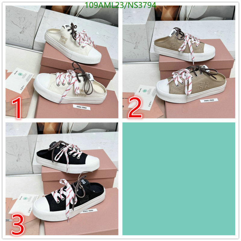 Miu Miu-Women Shoes Code: NS3794 $: 109USD