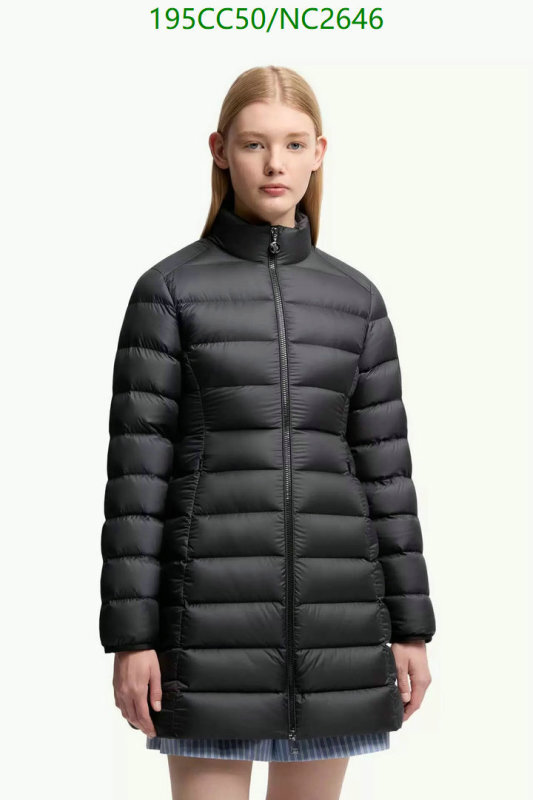 Moncler-Down jacket Women Code: NC2646 $: 195USD