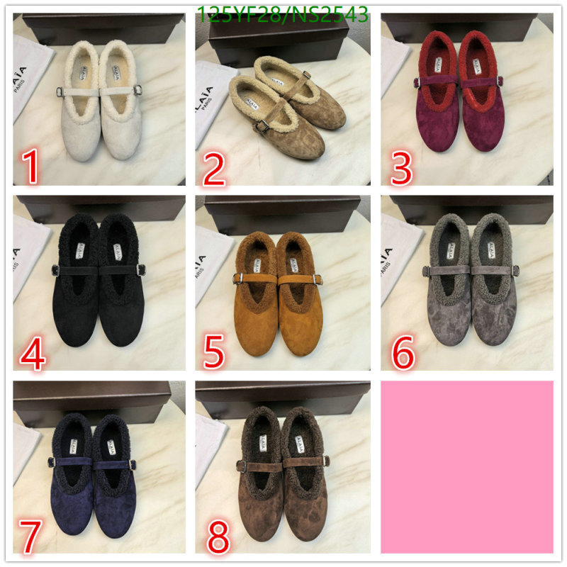 ALAIA-Women Shoes Code: NS2543 $: 125USD