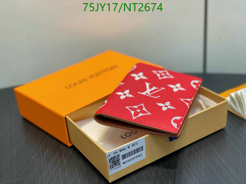 LV-Wallet Mirror Quality Code: NT2674 $: 75USD