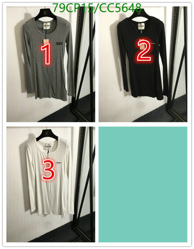 MIUMIU-Clothing Code: CC5648 $: 79USD