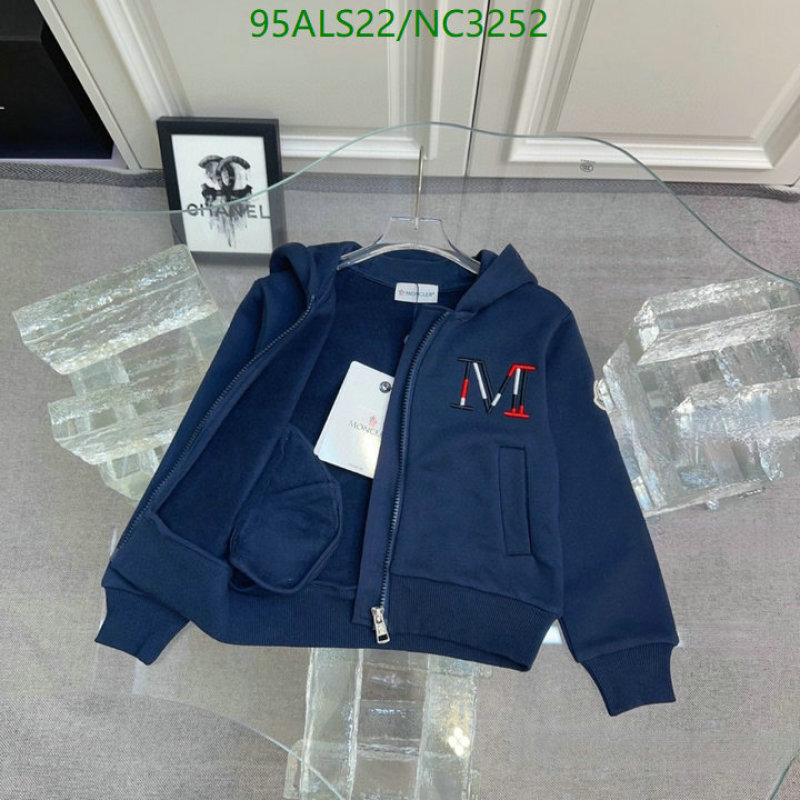 Moncler-Kids Clothing Code: NC3252 $: 95USD