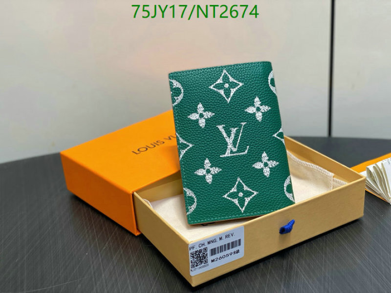 LV-Wallet Mirror Quality Code: NT2674 $: 75USD