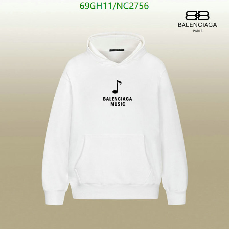Balenciaga-Clothing Code: NC2756 $: 69USD