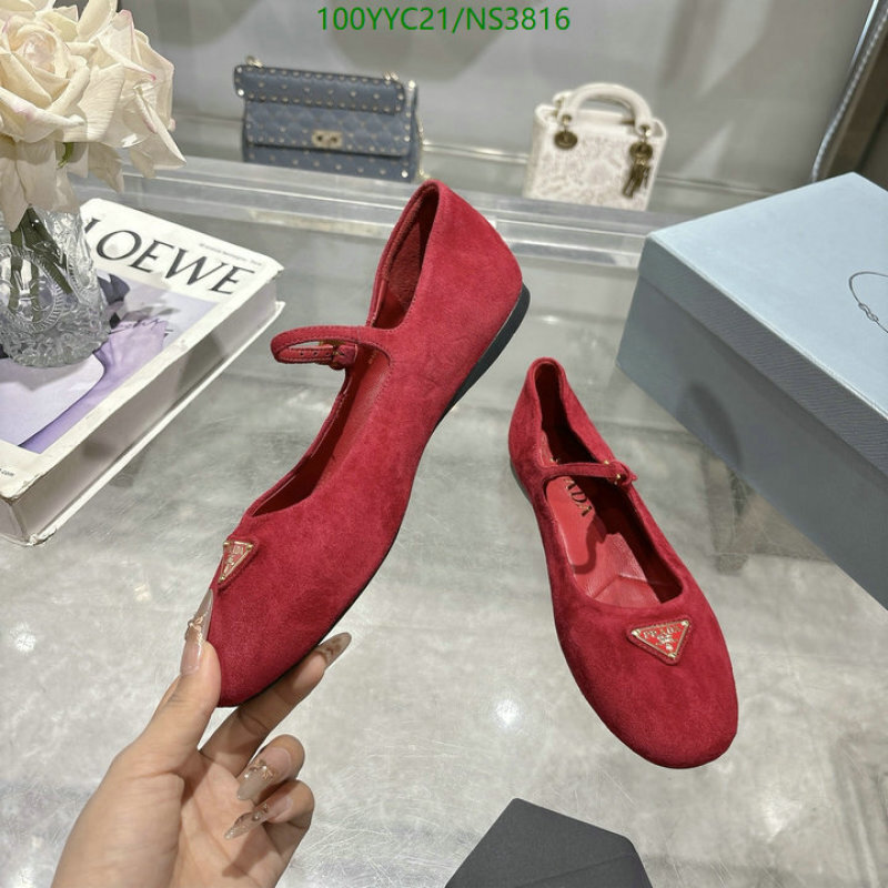 Prada-Women Shoes Code: NS3816 $: 100USD