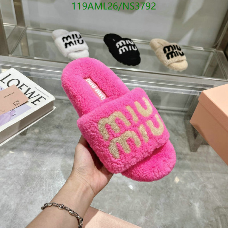 Miu Miu-Women Shoes Code: NS3792 $: 119USD