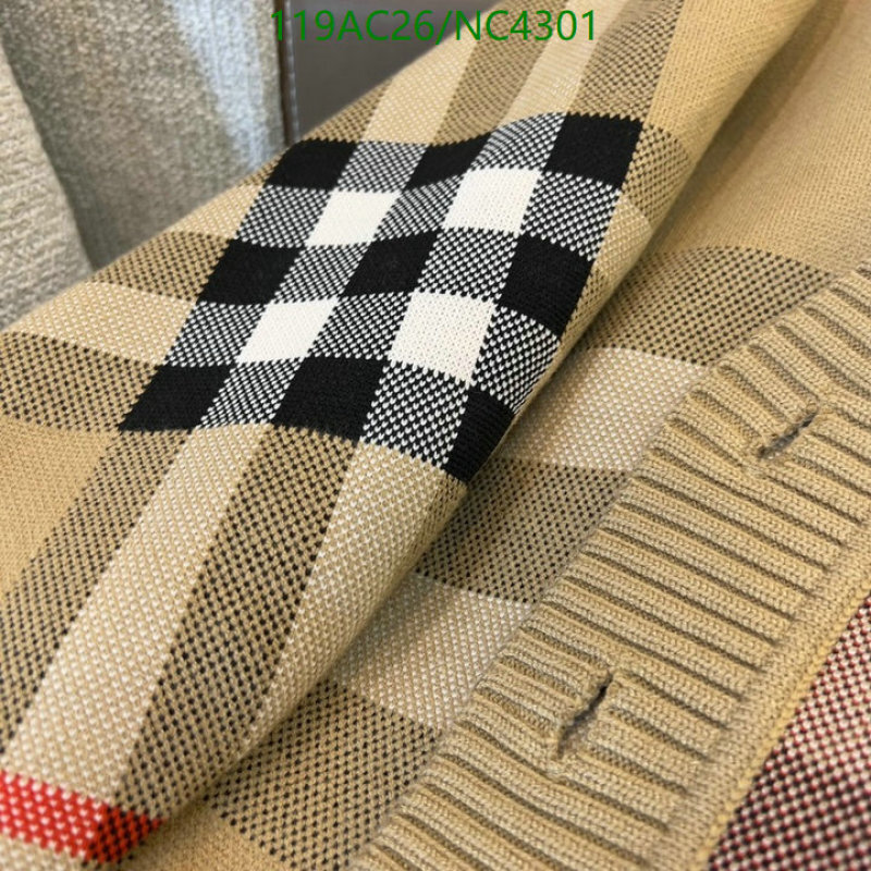 Burberry-Clothing Code: NC4301 $: 119USD