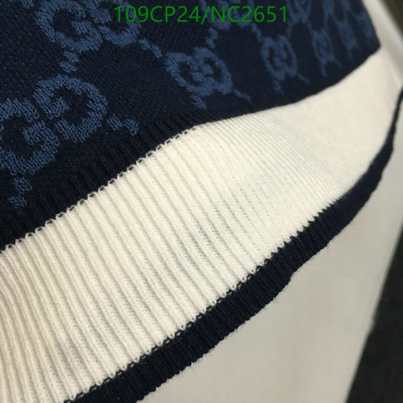 Gucci-Clothing Code: NC2651 $: 109USD