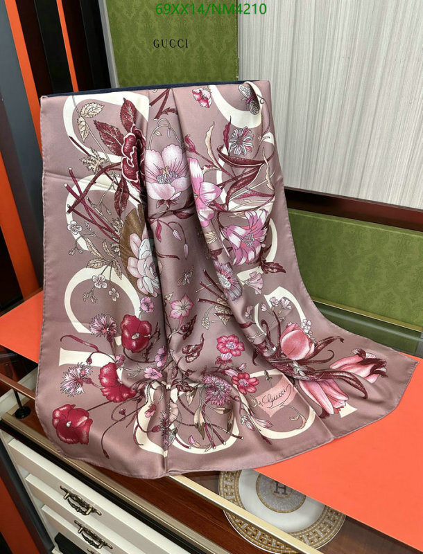Gucci-Scarf Code: NM4210 $: 69USD