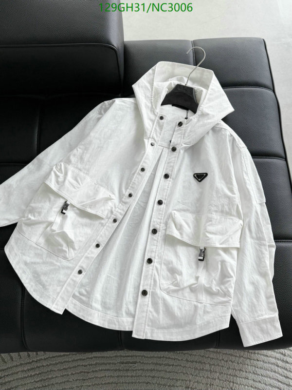Prada-Clothing Code: NC3006 $: 129USD