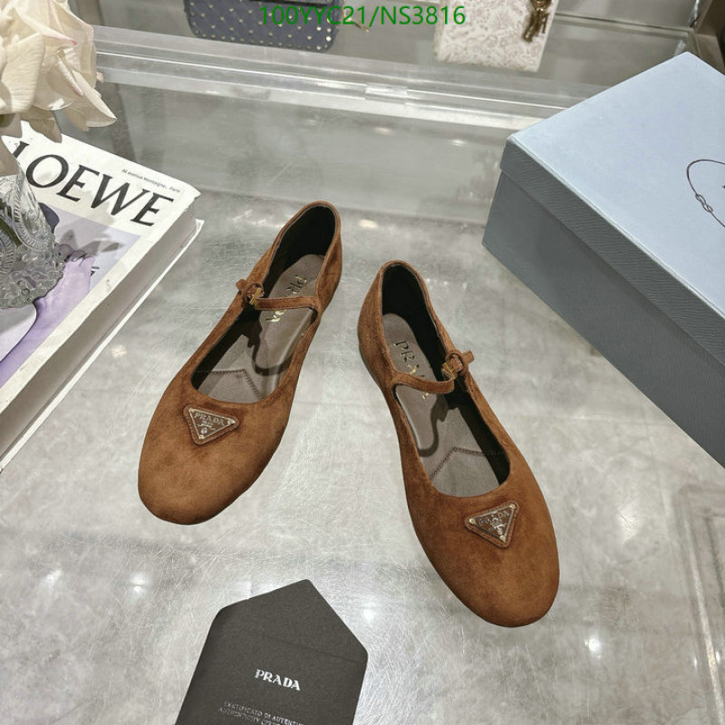Prada-Women Shoes Code: NS3816 $: 100USD