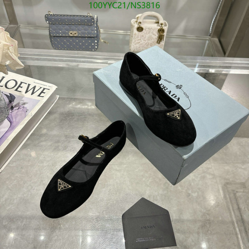 Prada-Women Shoes Code: NS3816 $: 100USD