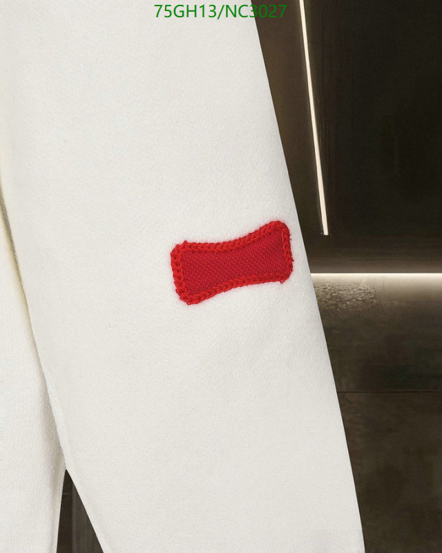 Thom Browne-Clothing Code: NC3027 $: 75USD