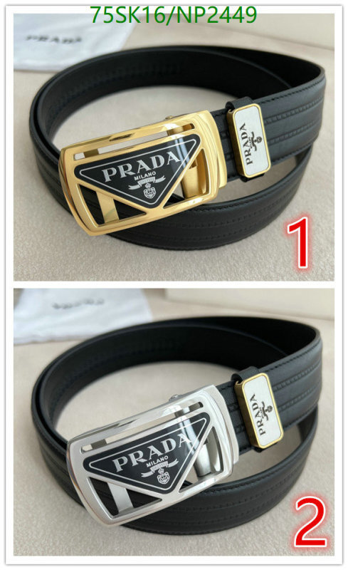 Prada-Belts Code: NP2449 $: 75USD