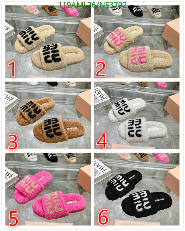 Miu Miu-Women Shoes Code: NS3792 $: 119USD